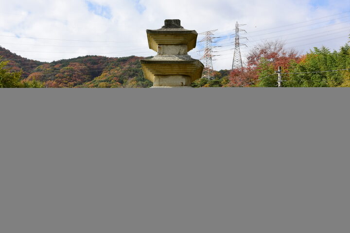 울주 청송사지 삼층석탑_정면 (촬영년도 : 2015년)