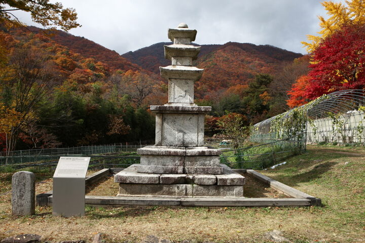 구례 연곡사 삼층석탑_전경 (촬영년도 : 2015년)