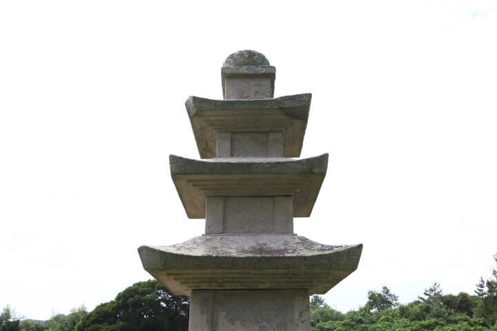 장흥 천관사 삼층석탑_탑신 (촬영년도 : 2015년)