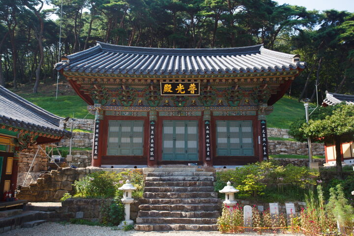 익산 숭림사 보광전_정면1 (촬영년도 : 2015년)