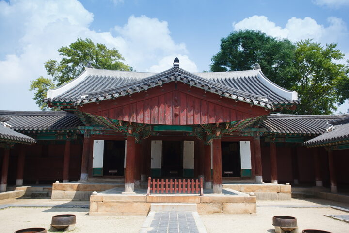전주 경기전 정전_본전 정면 (촬영년도 : 2015년)