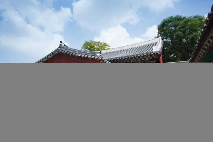 전주 경기전 정전_우측에서 바라 본 정전 (촬영년도 : 2015년)