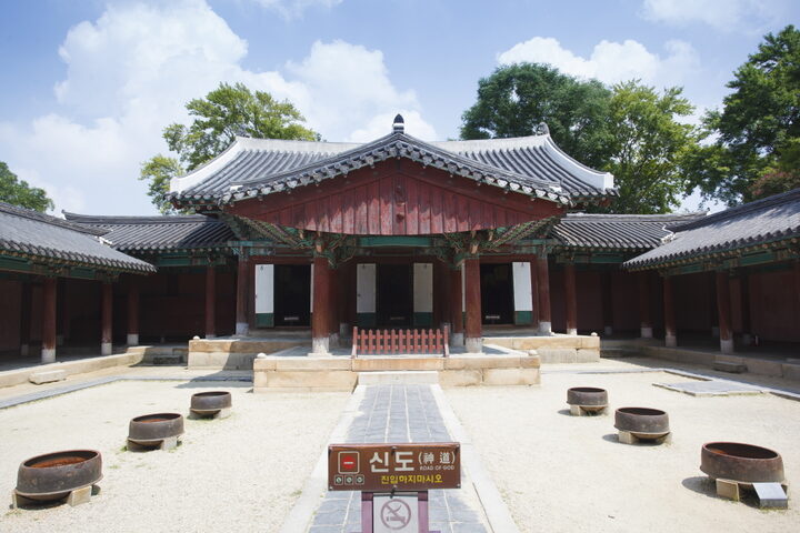 전주 경기전 정전_전경 (촬영년도 : 2015년)