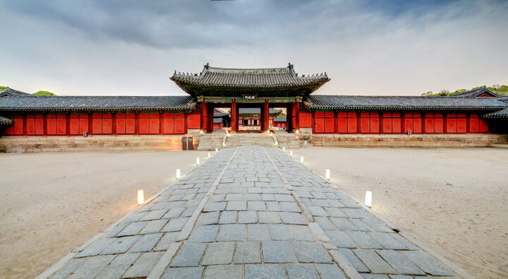 창경궁 명정문 및 행각_야경
