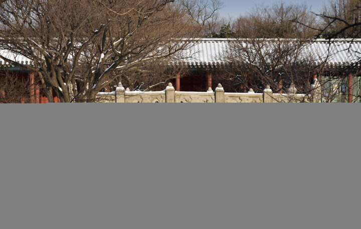 창경궁 옥천교_설경