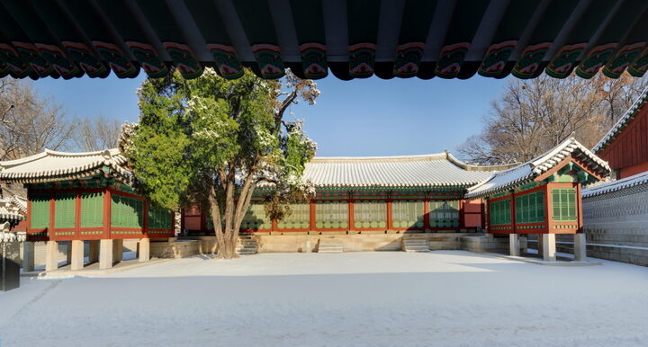 창덕궁 선원전_설경