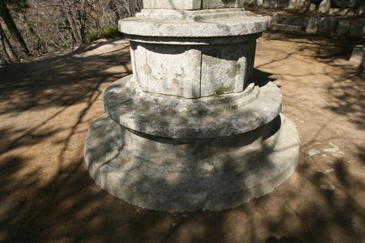 경주 석굴암 삼층석탑_기단부_건축_2009년(출처 : 국립문화재연구소)