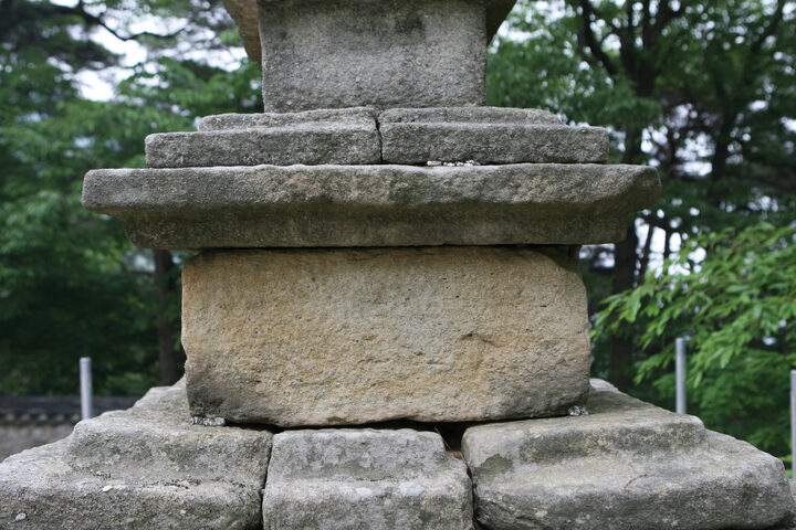 구미 도리사 석탑_3층 탑신부(서측면)_건축_2010년(출처 : 국립문화재연구소)