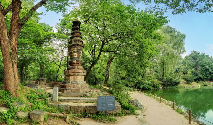 창경궁 팔각칠층석탑_전경