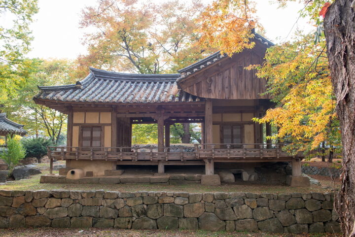 봉화 한수정_전경 (촬영년도 : 2015년)