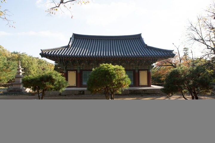 대구 동화사 극락전_후면 (촬영년도 : 2015년)