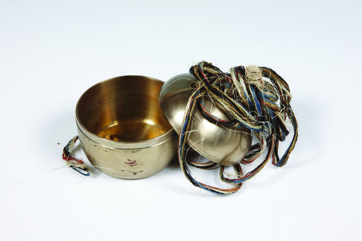 보물_대구 보성선원 목조석가여래삼존좌상 및 복장유물_석가여래좌상(본존)후령통일괄02-01후령통-01_문화재대관(보물-불교조각2)