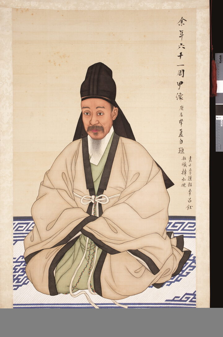 보물_이하응 초상 일괄 - 흑단령포본, 금관조복본, 와룡관학창의본, 흑건청포본, 복건심의본(130)_문화재대관(보물-회화1)