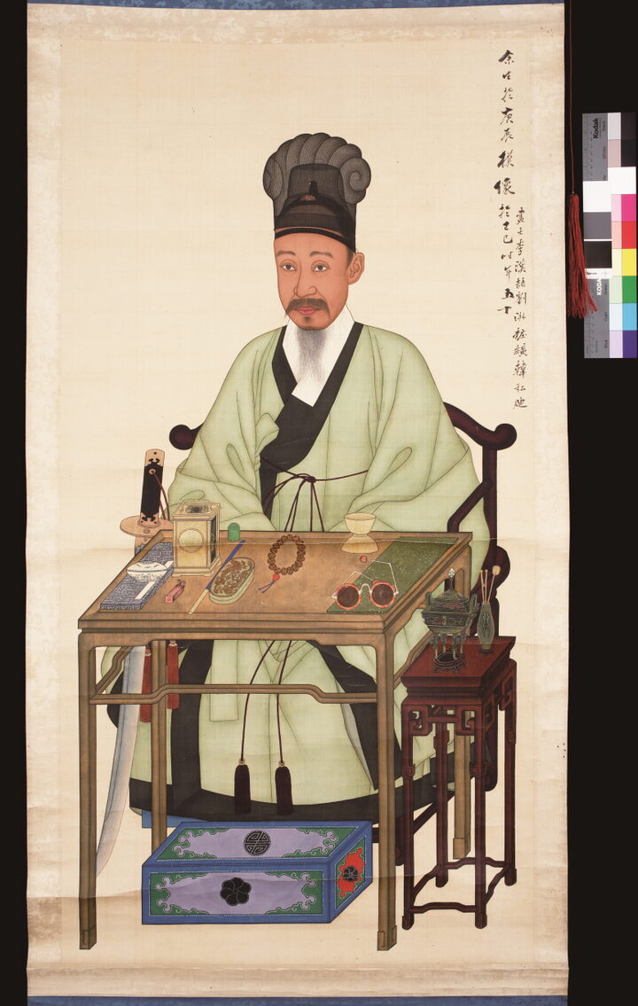 보물_이하응 초상 일괄 - 흑단령포본, 금관조복본, 와룡관학창의본, 흑건청포본, 복건심의본(71)_문화재대관(보물-회화1)