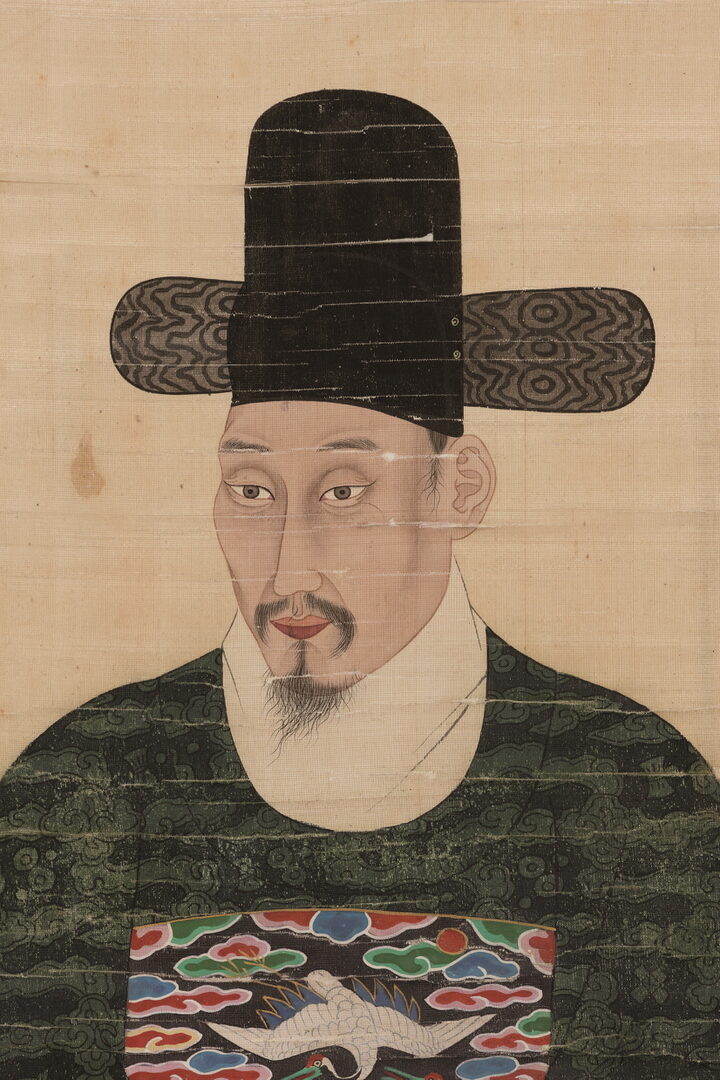 보물_박동형 초상 및 함_반신상_문화재대관(보물-회화1)