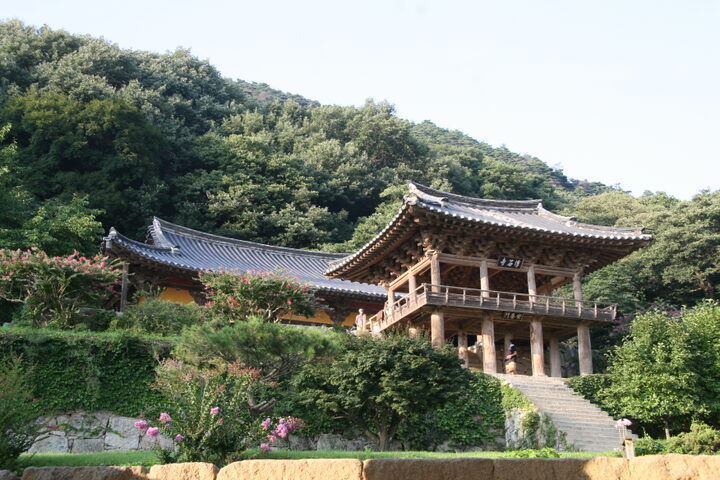 영주 부석사 안양루 전경