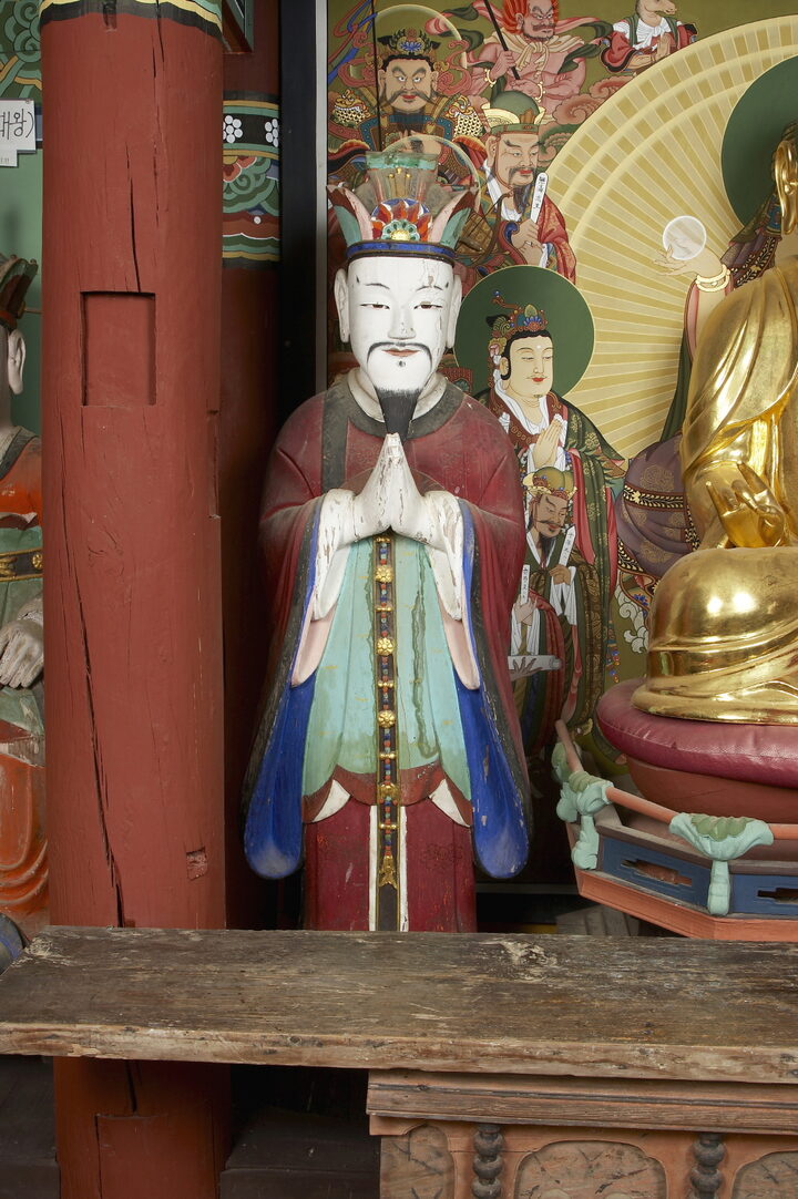 창녕 관룡사 목조지장보살삼존상 및 시왕상 일괄