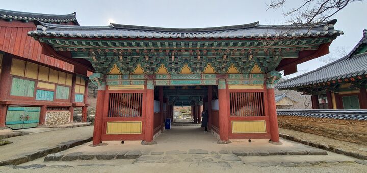 순천 송광사 천왕문 정면