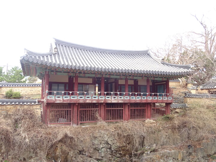 포항 용계정 정면
