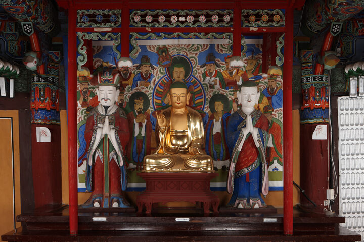 보물 속초 신흥사 목조지장보살삼존상(2012년 국보,보물 지정보고서)