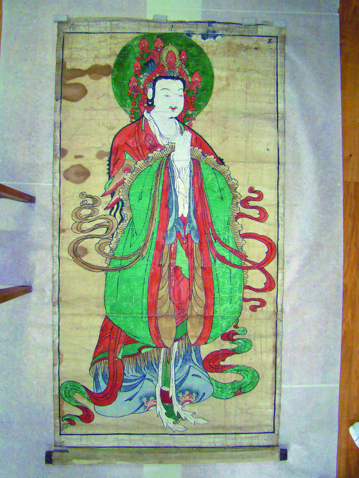 보물 서산 개심사 제석 범천도 및 팔금강 사위보살도(2012년 국보,보물 지정보고서)