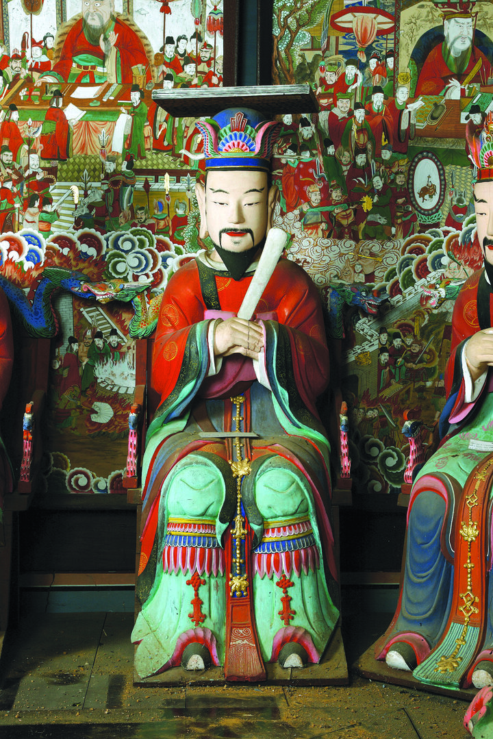 보물 강화 전등사 목조지장보살삼존상 및 시왕상 일괄(2012년 국보,보물 지정보고서)