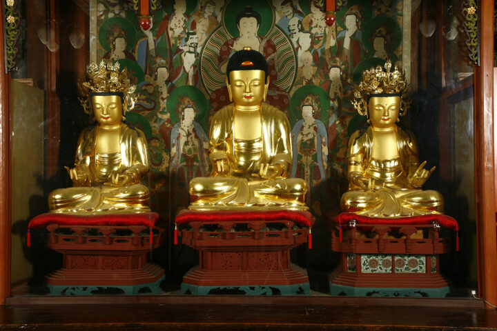 보물 상주 남장사 목조아미타여래삼존좌상(2010년 국보,보물 지정보고서)
