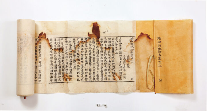 보물 재조본 유가사지론 권42(2010년 국보,보물 지정보고서)