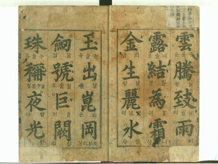 보물 천자문(2010년 국보,보물 지정보고서)