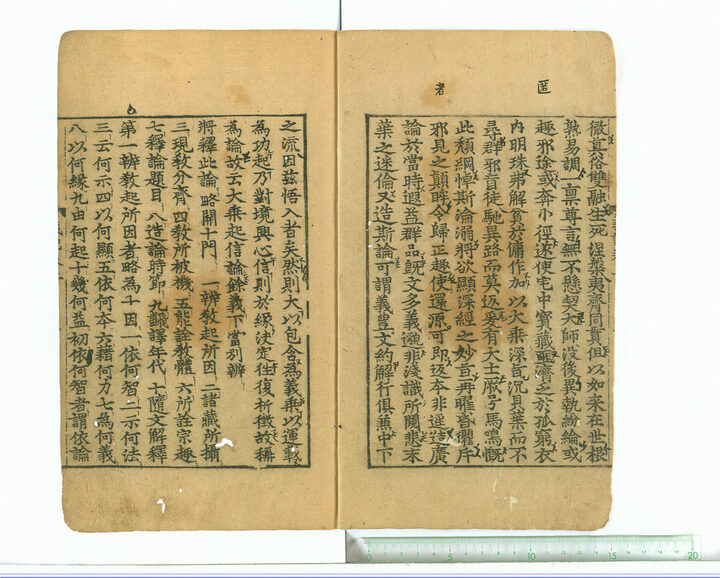 보물 대승기신론의기 권상,하(2010년 국보,보물 지정보고서)