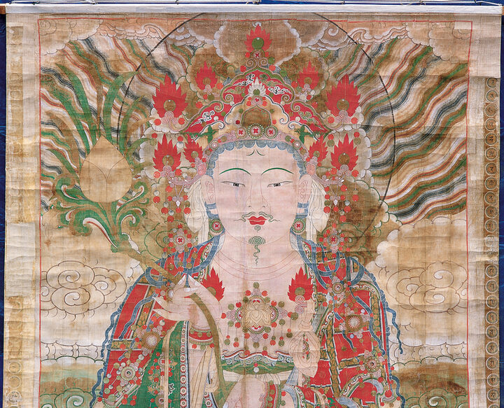보물 하동 쌍계사 괘불도(2010년 국보,보물 지정보고서)