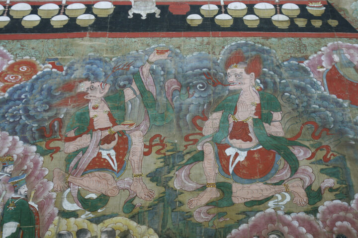 보물 합천 해인사 감로왕도(2010년 국보,보물 지정보고서)