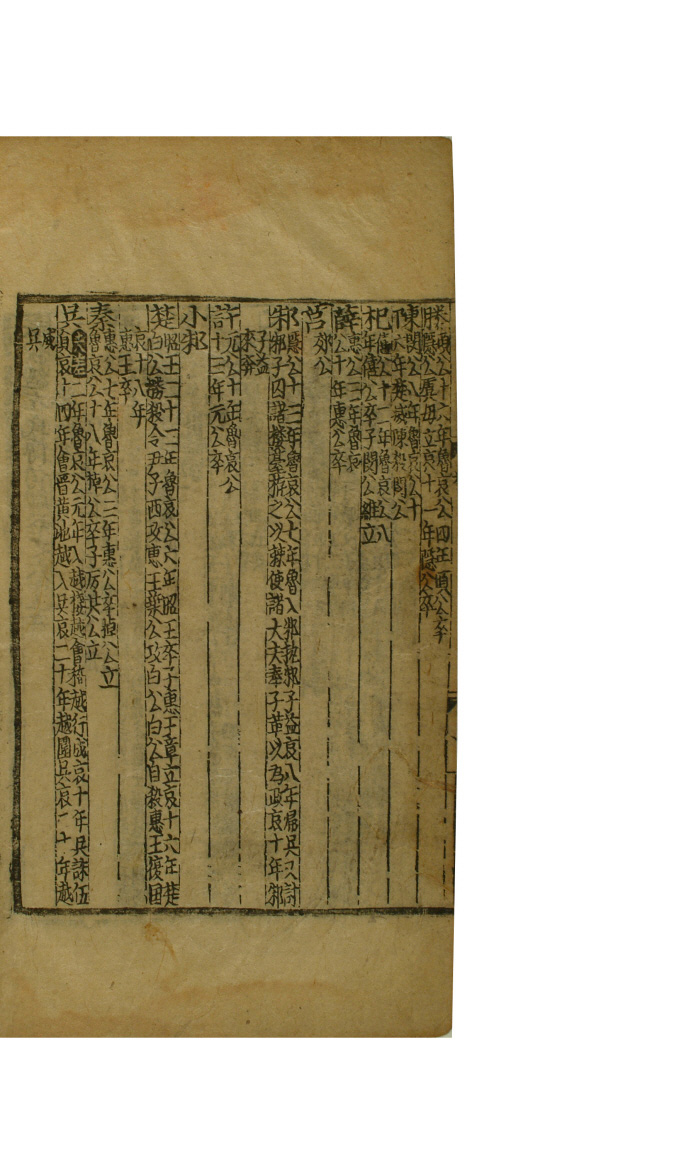 보물 춘추경좌씨전구해 권60~70(2011년 국보,보물 지정보고서)