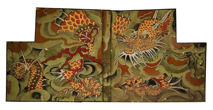 보물 양산 통도사 영산전 벽화(2011년 국보,보물 지정보고서)