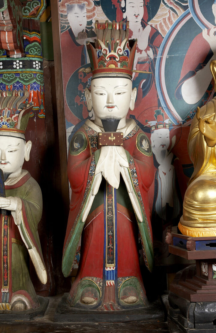 보물 진주 청곡사 목조지장보살삼존상 및 시왕상 일괄(2010년 국보,보물 지정보고서)