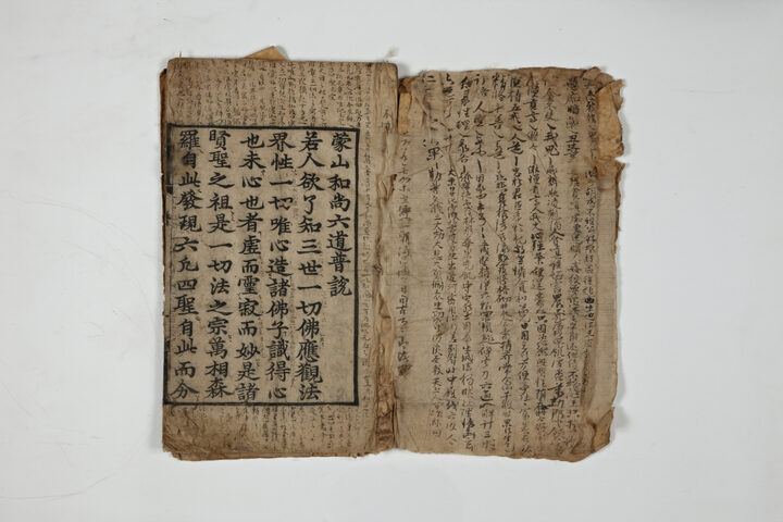 보물 몽산화상육도보설(2011년 국보,보물 지정보고서)